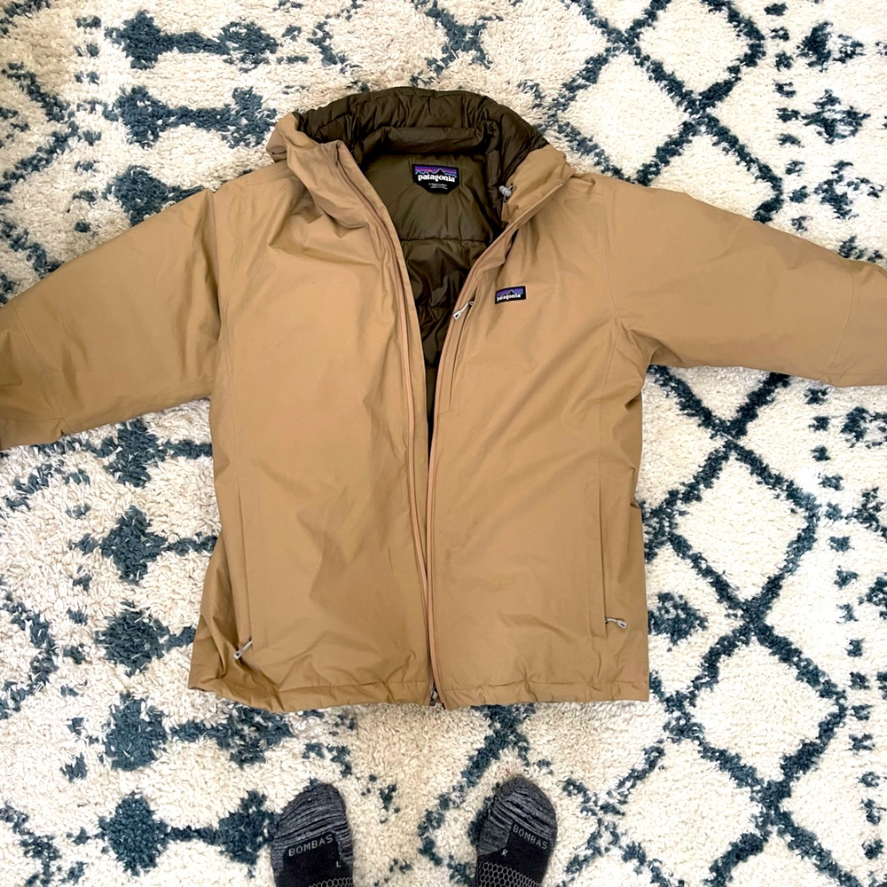 Heavy Patagonia jacket size large.
